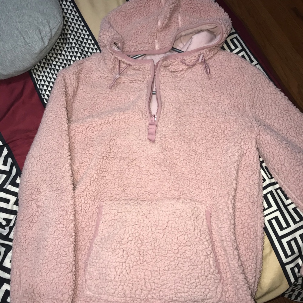 Pink sweater